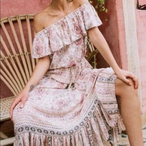 Spell and the Gypsy Zahara Rosewater Midi Skirt